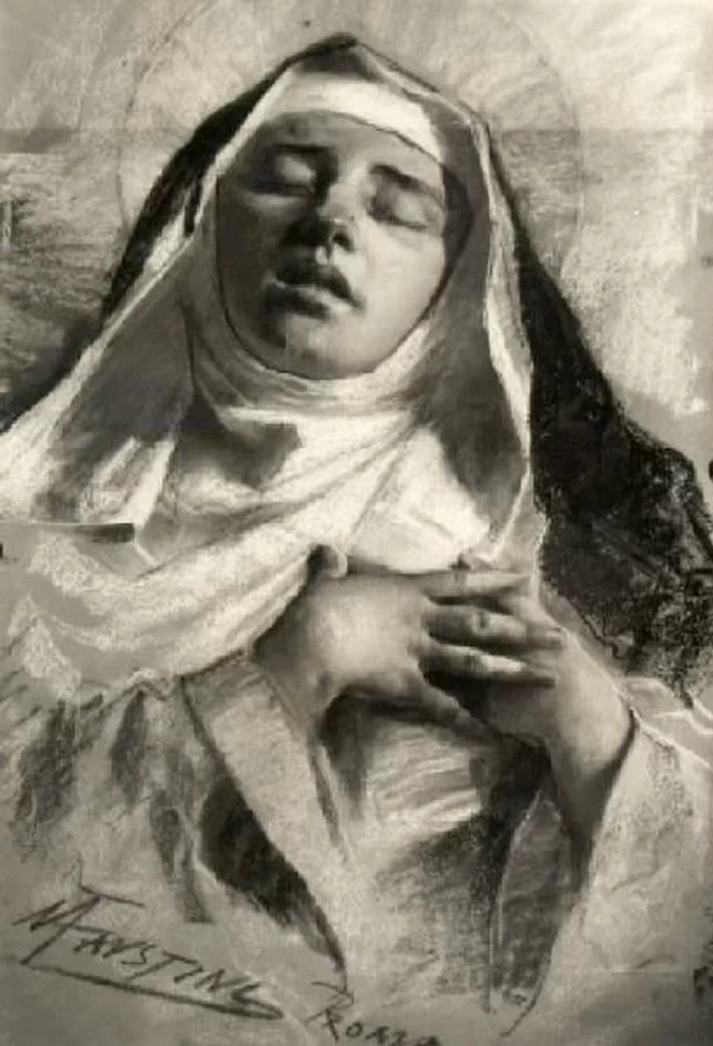 47-Modesto Faustini - Santa Teresa in estasi - Pinacoteca Tosio Martinengo, Brescia  